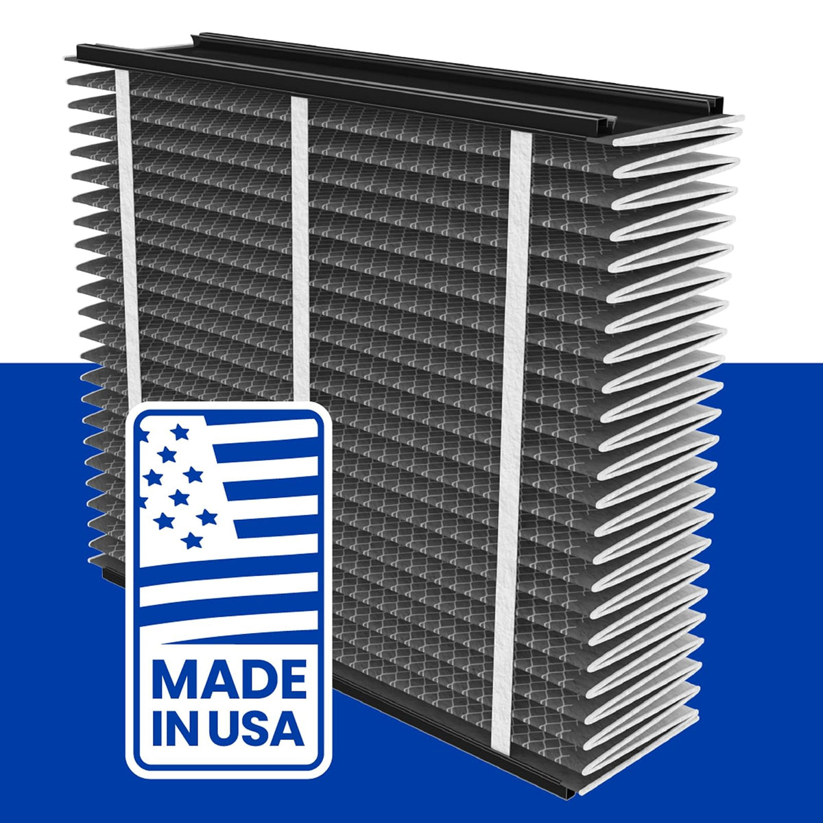 AprilAire 513CBN - Filtro de repuesto para purificadores de aire AprilAire para toda la casa, MERV 13 con carbono, alergia saludable en el hogar + reducción de olor, filtro de aire de 31 x 28 x 4