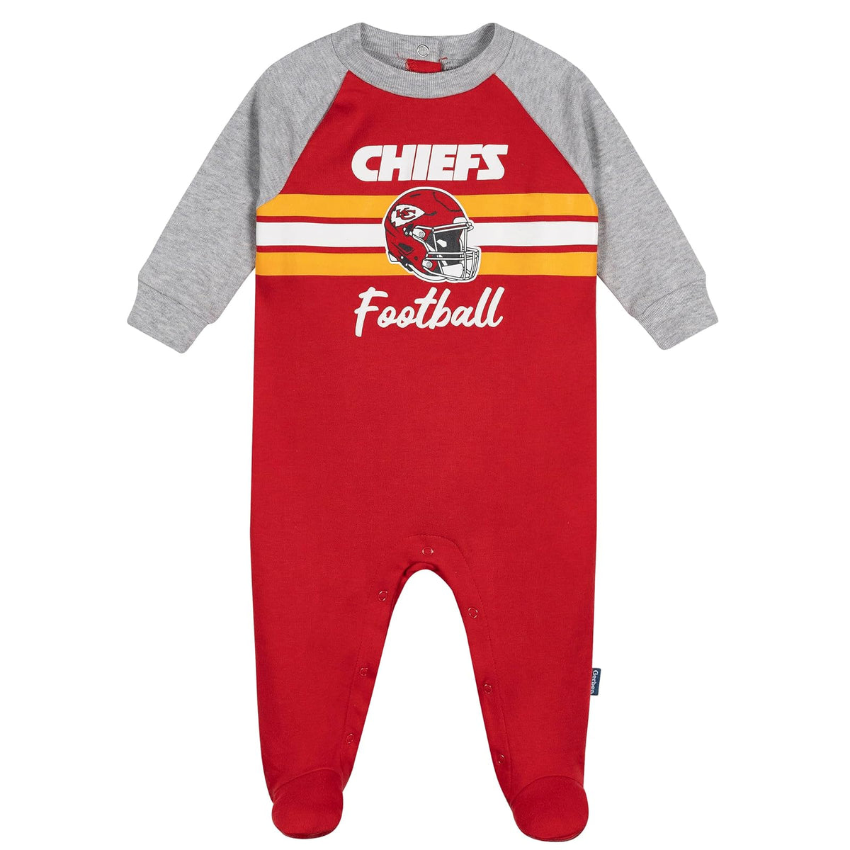 Gerber Overol con Pies NFL para Bebé - 3-6 Meses - Chiefs