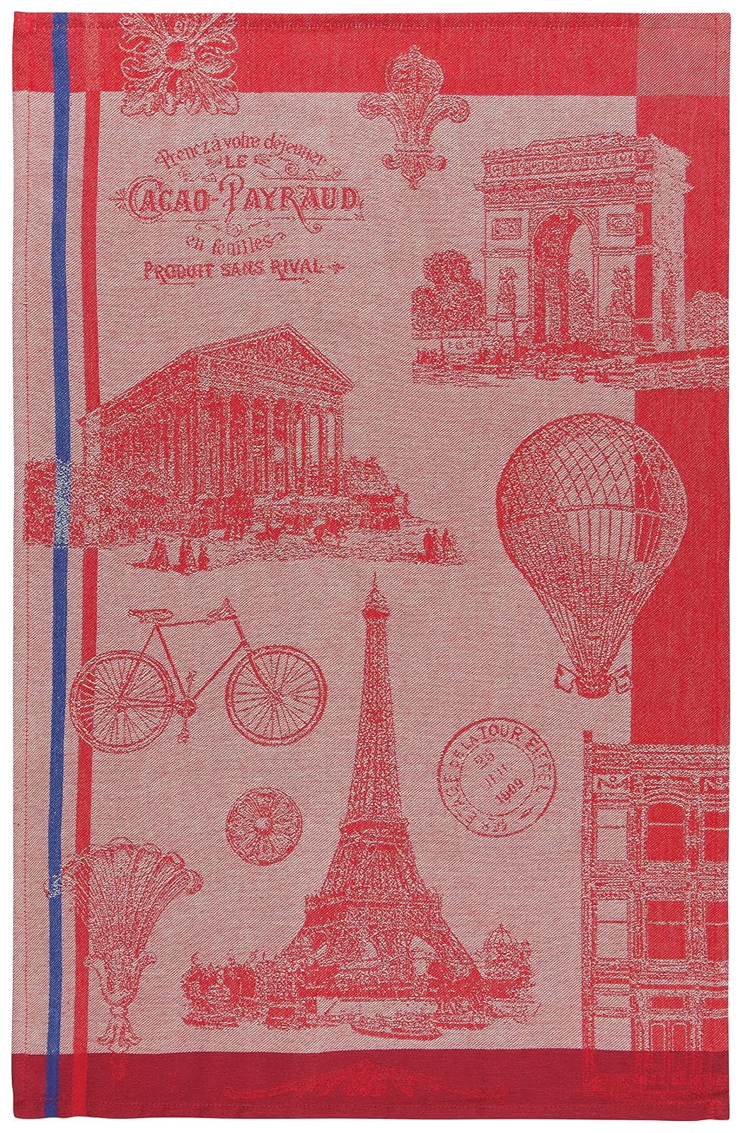 Now Designs La Tour Eiffel - Toalla de Cocina de algodón Tela Jacquard Talla S