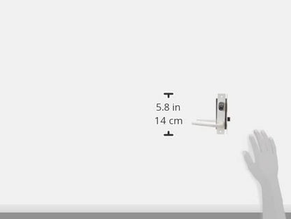 Phillips Cerradura Modelo 549 Para Puerta De Aluminio Blanco/Plateado