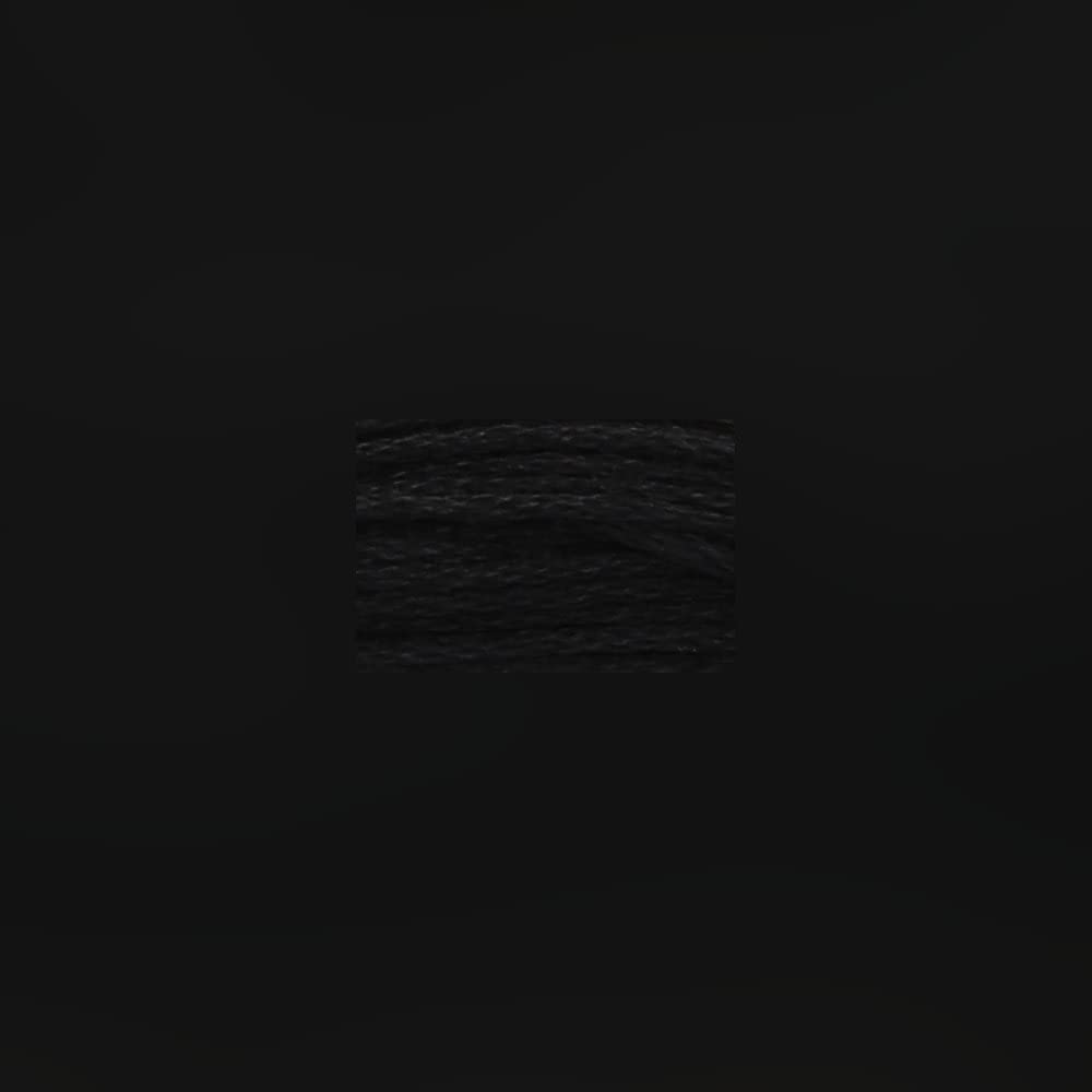 Susan Bates Anchor - Hilo de bordado de seis hebras, 8.75 yardas, negro, 12 piezas (paquete de 1)