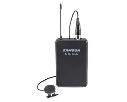 Samson Technologies Go Mic Mobile PXD2 Transmisor inalámbrico con micrófono Lavalier LM8