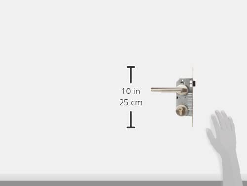 Tesa MX82551 Kit Manija/Mecanismo Novara Rb100 Alta Seguridad Acero Inoxidable