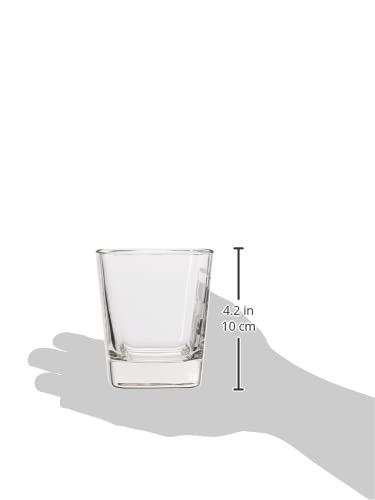 Borgonovo Palladio Q. Juego de 6 Vasos de Vidrio, 350 ml