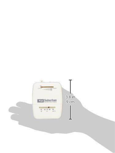 Suburban 161154 Wall Thermostat - Heat Only - White