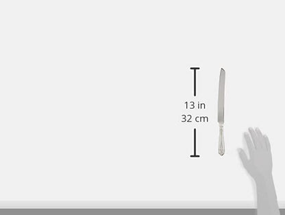 Wallace Hotel Juego de cubiertos de 20 piezas, Plateado, 2-Piece Cake Knife and Pie Server, 1
