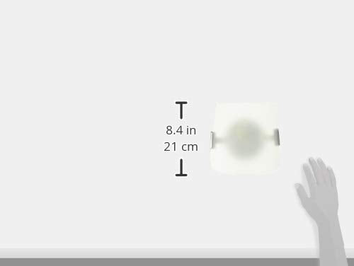 MAXXI MX-AR521/S Lámpara arbotante decorativo pared, vidrio mate, pack of/paquete de 1