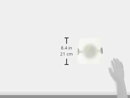 MAXXI MX-AR521/S Lámpara arbotante decorativo pared, vidrio mate, pack of/paquete de 1