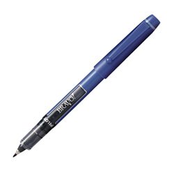Pilot Bravo 11030 marcador de tinta líquida, tinta azul, Caja con docena