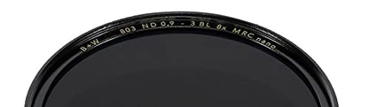 B+W 52 mm 0.9 – 8 x múltiple Revestimiento Nano Filtro de Lente de la cámara, Gris (66 – 1089176)