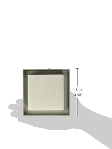 Tecnolite Lámpara Plafón LED 15 W - Luz de Día, IP54, IK05, Lámpara de Techo de Sobreponer Cuadrada, LED integrado (15PTLLED1131CV65G)