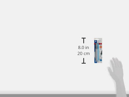 Staedtler Triplus 77427BK3A6 - Portaminas retráctil (0,5 mm, incluye borrador, escritura, dibujo, dibujo, dibujo, 3 unidades)