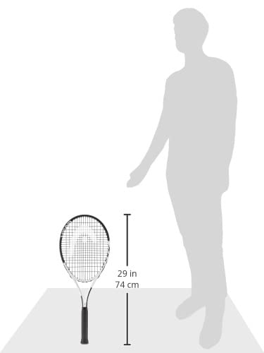 HEAD Geo Speed - Raqueta de Tenis para Adultos – Raqueta de Equilibrio de luz preencordada de 27.5 Pulgadas