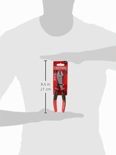 Craftsman Alicates Diagonales CMHT81647 | 7 pulgadas, acero forjado, acabado chapado en cromo