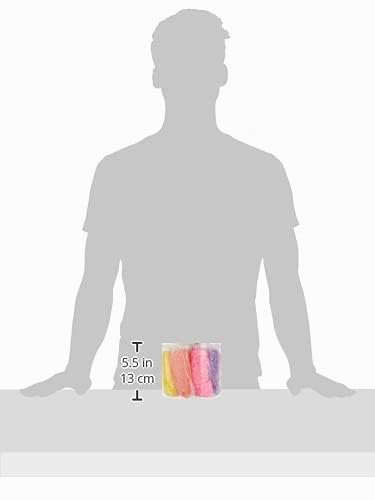 The Beadery Mega Bucket of Bands, 8000Piece, Neon Multi