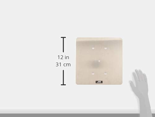 Monoprice 12in x 12in Top Base Plate for 8in Truss, Aluminum Alloy Construction- Stage Right Series