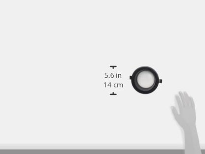 Tecnolite Lámpara Downlight LED Empotrable 20 W, Luz de Día, No atenuable, LED integrado