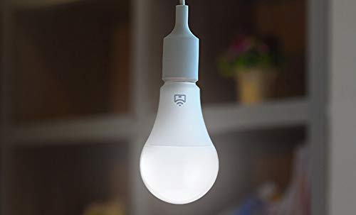 Foco Inteligente WiFi, Multicolor y Luz Blanca Fría y Cálida, 16 millones de colores, Inalámbrico, 9W (60W equivalente) Compatible con Alexa, Google Assistant, iOS y Android funciona con app DOTS
