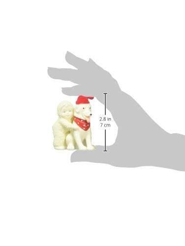 Department 56 Snowbabies - Adorno Colgante de Porcelana Best Friends, 2.75" para Navidad