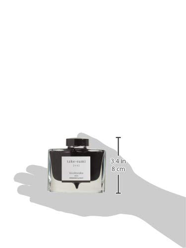 Pilot Namiki Iroshizuku - Pluma Estilográfica (Tinta Embotellada, Chiku-Rin), Negro, 8.6 Cm