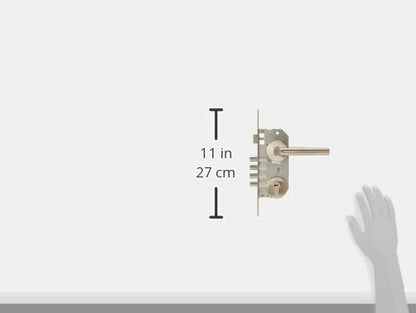 Tesa MX85020 Kit Manija/Mecanismo Lazio Rb100 Alta Seguridad Acero Inoxidable