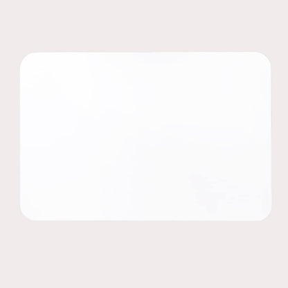 DUDUK Mesa Rectangular Amplia Blanca para Pintar o Actividades Infantiles