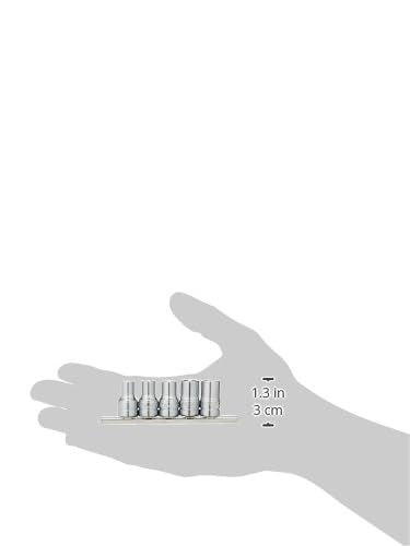 CTA Tools 5064 5 Unidades 5 PT. EPR Torx Plus Juego de enchufes - 1/4" Dr.