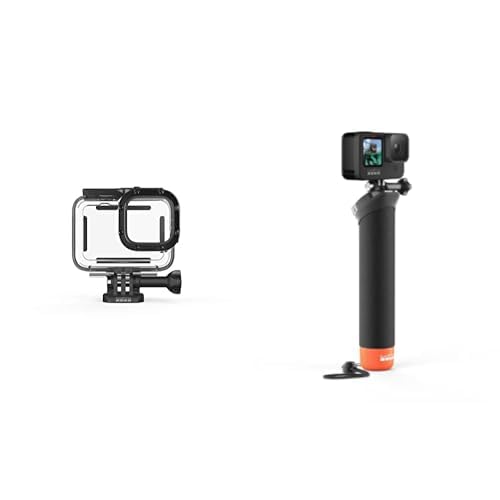 GoPro Carcasa Protectora y de Buceo (HERO11 Black/HERO10 Black/HERO9 Black) – Accesorio Oficial + The Handler (AFHGM-003) - Accesorio Oficial (AFHGM-003)