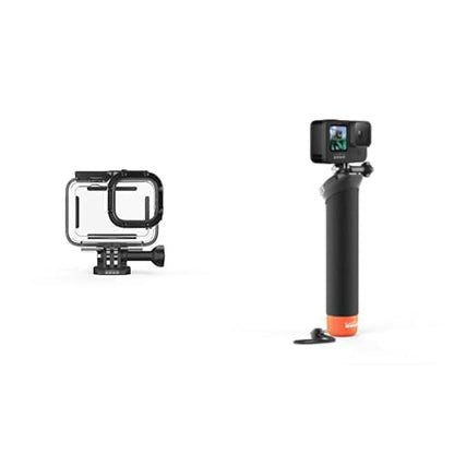 GoPro Carcasa Protectora y de Buceo (HERO11 Black/HERO10 Black/HERO9 Black) – Accesorio Oficial + The Handler (AFHGM-003) - Accesorio Oficial (AFHGM-003)