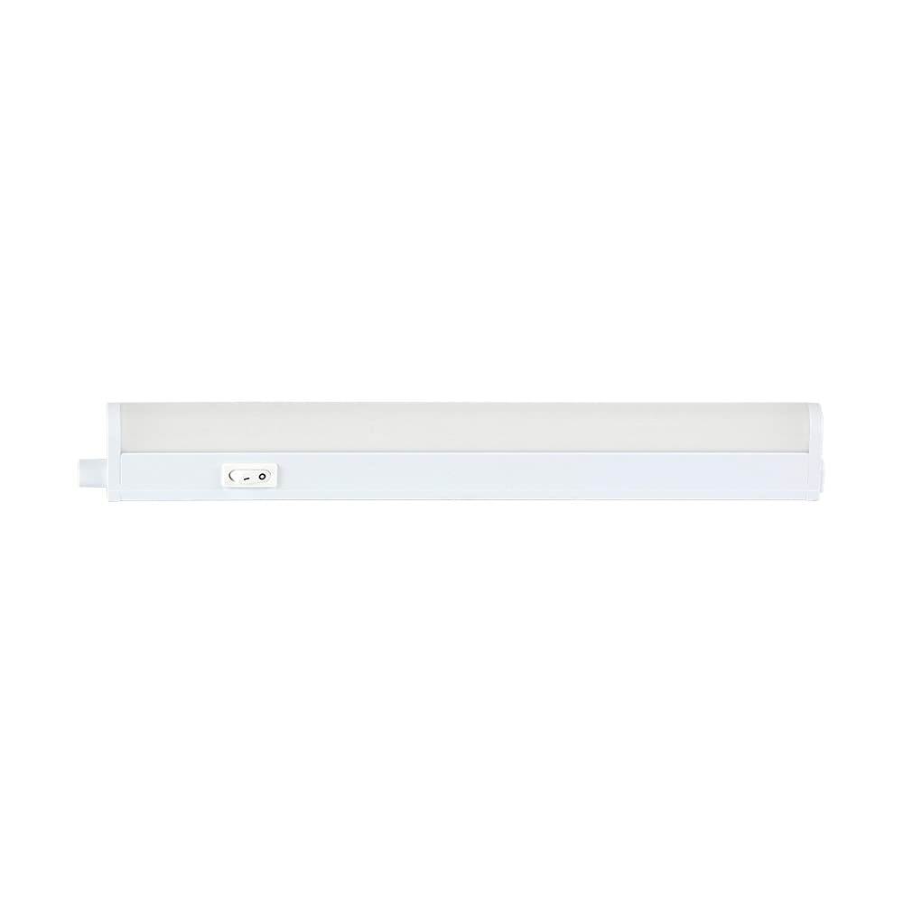Tecnolite - Lámpara Regleta LED 28.8 cm Sobreponer 4 W, Luz Blanca Neutra, No atenuable, LED integrado