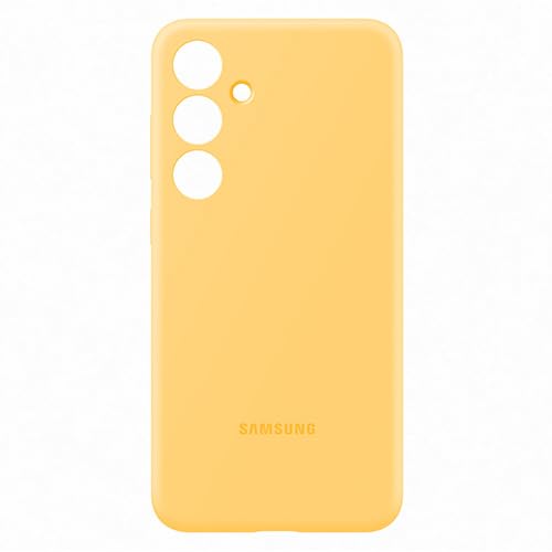 Samsung Funda Galaxy S24+ Color: Amarillo, Silicone Cover