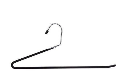 Jeronic Pant Hangers, 20 Pack Steel, Black