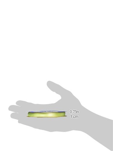 Schiff Ribbons 244-1 - Cinta de Raso (poliéster, una Sola Cara, 0,63 cm), Limelight, 20-Yard, 1