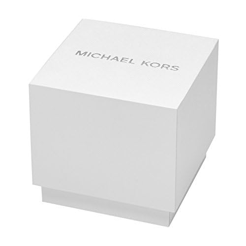 RELOJ MICHAEL KORS SLIM RUNWAY DAMA, EXTENSIBLE ACERO PLATA, CARATULA PLATA, ANALOGO