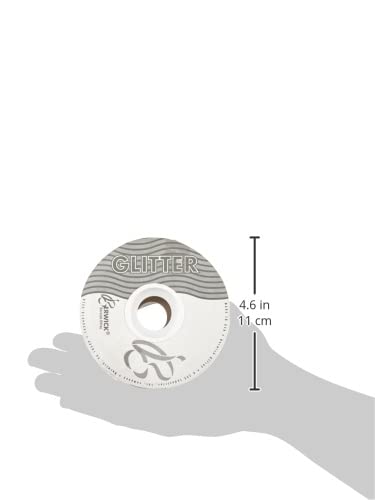Berwick FGB001-10050-B015 Cinta de purpurina cepillada de 4 pulgadas, dorado