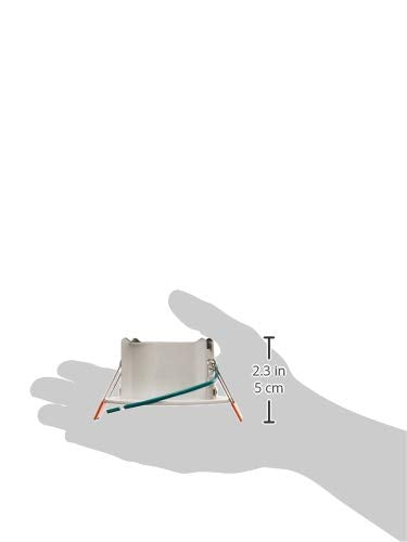 Tecnolite Lámpara Empotrado, Base GX5.3, Color Blanco, 100-240 V o 12 V, Downlight