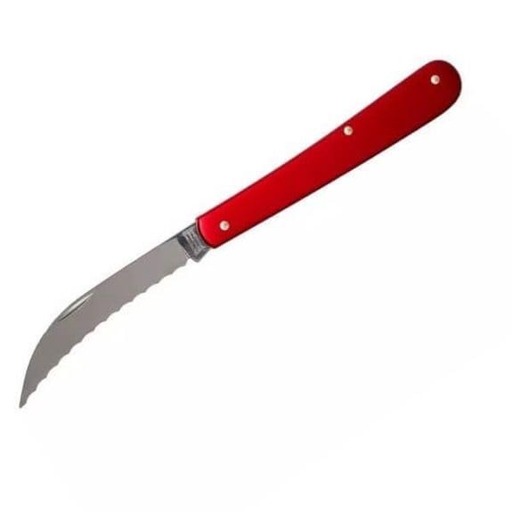 Victorinox Navaja Curva Dentada, Roja, 91 Milímetros