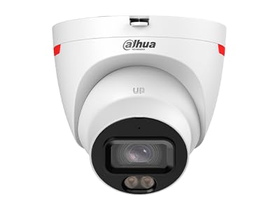 Dahua Cámara IP Domo de 6MP / WizColor/WizSense/IA/SMD Plus/Protección perimetral/Lente de 2.8 mm/Micrófono Integrado/WDR 120 dB/Ranura MicroSD/PoE/ IP67/