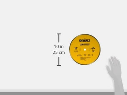 DEWALT DW4761 Disco Diamantado Continuo XP 10 pulg Corte Seco/Mojado
