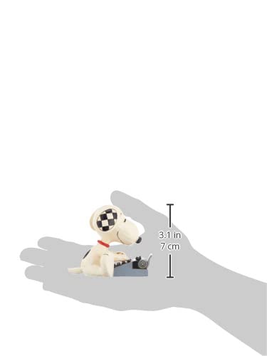 Enesco Jim Shore Peanuts Snoopy Figura en Miniatura, 7.6 cm, Multicolor