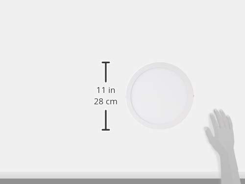 Tecnolite Lampara Sobre poner techo Blanco 24W Luz día 24PTLLEDR65MVB