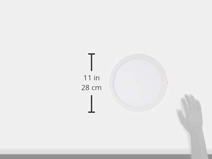 Tecnolite Lampara Sobre poner techo Blanco 24W Luz día 24PTLLEDR65MVB