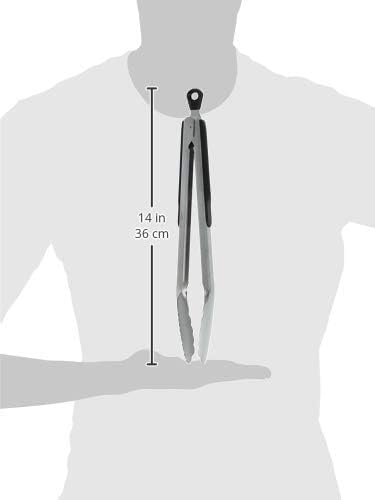 OXO Good Grips Pinzas de Acero, 30 cm