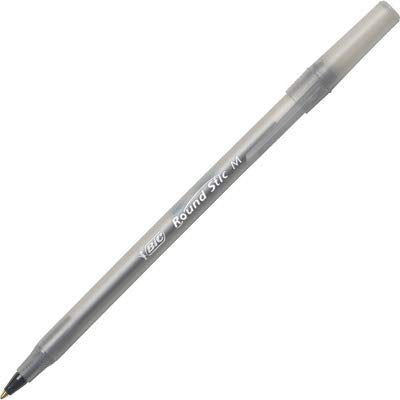 BIC Round Stic Xtra Life Bolígrafo, punta mediana, 60 unidades