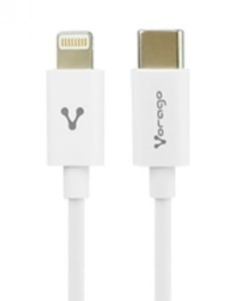 Vorago CAB-125 Cable Tipo C a Cable 8 Pines