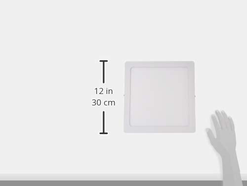 LLUX Lámparas LED Downlight Empotrable Plafón Focos de Techo para Sala, Comedor, Cocina, Cuarto Ahorro de Energía 24 CM CIRKEL TL-6035 (Potencia 35W, Luz Fría 6000K)