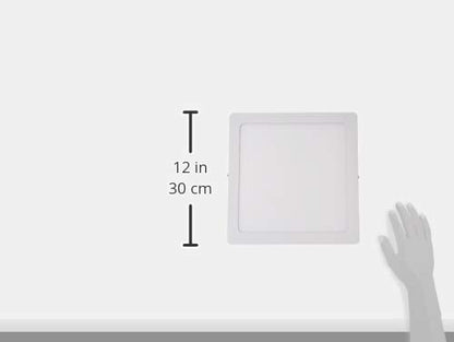 LLUX Lámparas LED Downlight Empotrable Plafón Focos de Techo para Sala, Comedor, Cocina, Cuarto Ahorro de Energía 24 CM CIRKEL TL-6035 (Potencia 35W, Luz Fría 6000K)