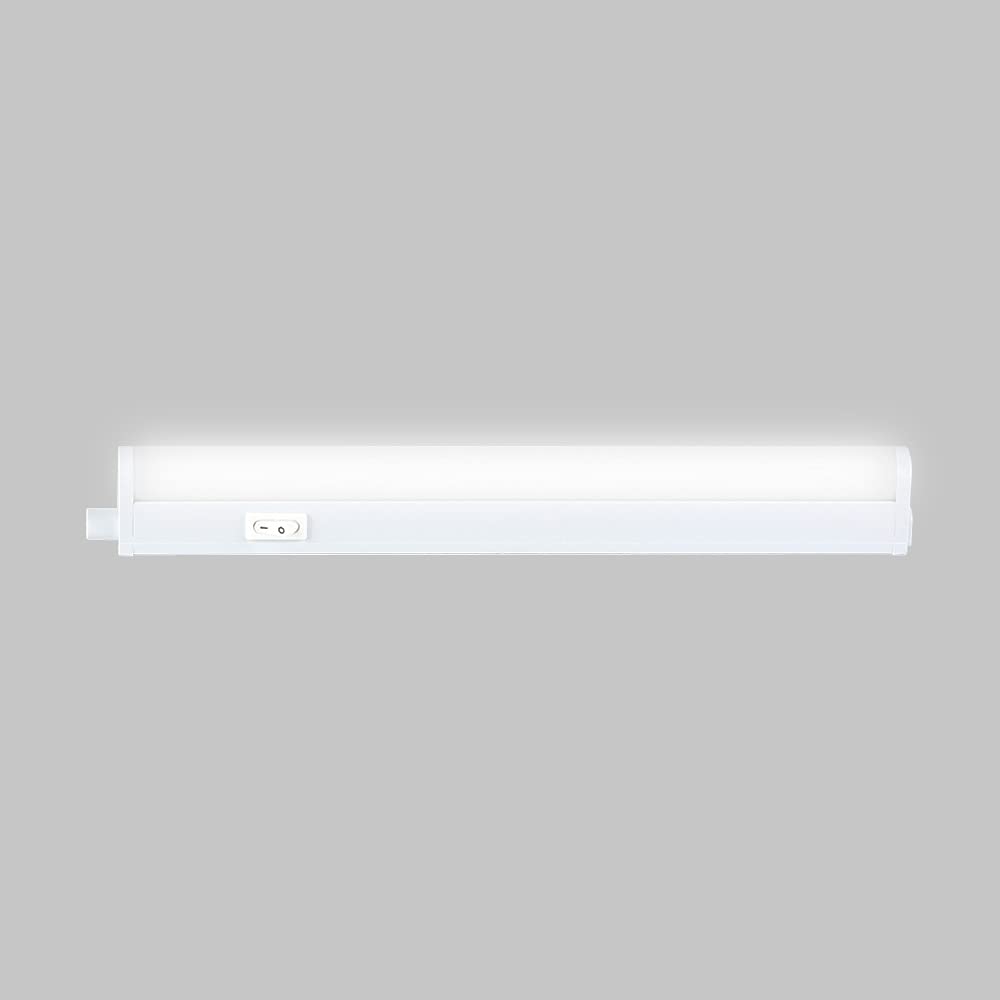 Tecnolite - Lámpara Regleta LED 28.8 cm Sobreponer 4 W, Luz Blanca Neutra, No atenuable, LED integrado