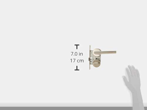 Tesa MX82361 Kit Manija Novara/Mecanismo Pe70 Alta Seguridad Acero Inoxidable