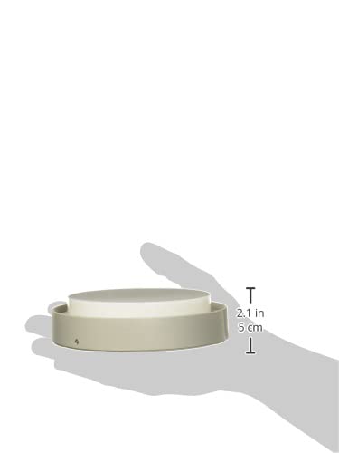 Tecnolite Lámpara Plafón LED 15 W - Luz de Día, IP54, IK05, Lámpara de Techo de Sobreponer Redonda, LED integrado
